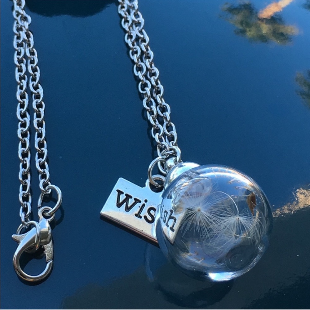 Dandelion “Wish”Necklace - Picture 5 of 6
